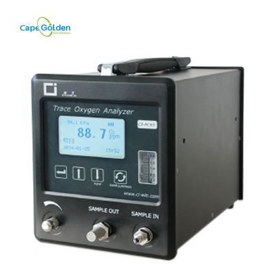 CI-PC93 Taşınabilir İz Oksijen Analizörü 150~300ml/Dk %80 RH RS232 Portu