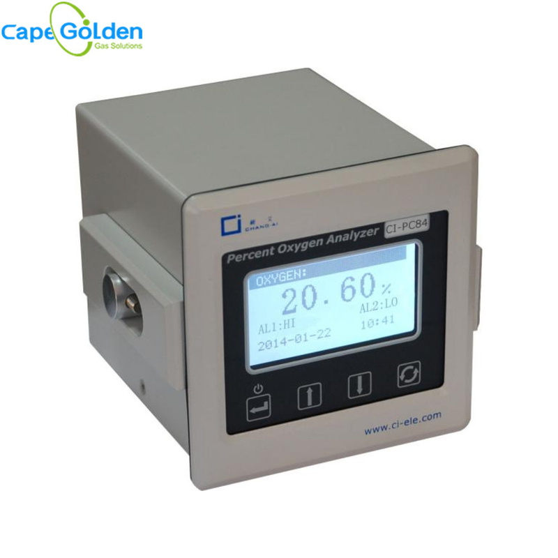 CI-PC84 Proses Oksijen Saflığı Analizörü 300ml/dak O2 Saflık Ölçer