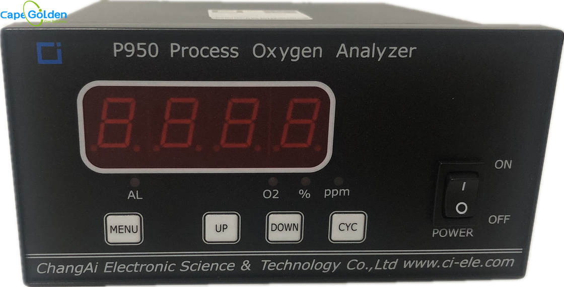P860 Azot Oksijen Analizörü Portatif Oksijen Saflığı Analizörü 100ppm~21%