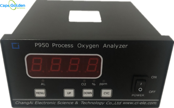 P950 Proses Saflığı Oksijen Gazı Analiz Cihazı Oksijen Saflığı Test Cihazı %80 RH